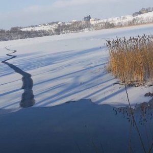 Jezioro Białe w Chmielnie . 