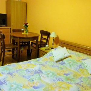 Apartament pomarańczowy, duże łoże, łazienka, wi fi, kuchnia, c.o. , 