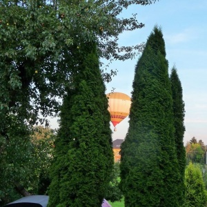 Można i z lotu balonem podziwiać piękno Chmielna i Kaszub... 