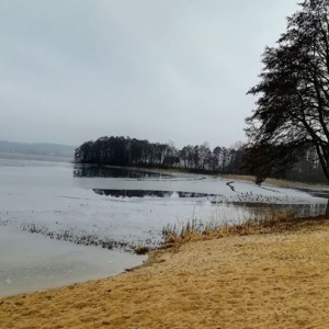 Piękno przyrody nad jeziorem Kłodno. 